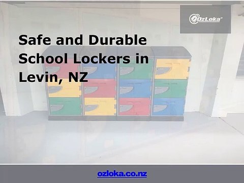 Safe and Durable School Lockers in Levin, NZ