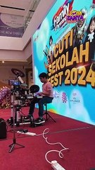 siapa tahu adik azlan main lagu apa?? #bintangkecilmy