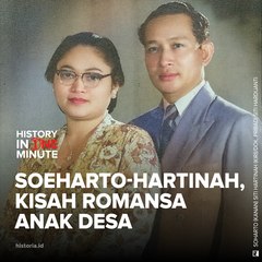 Soeharto-Hartinah, Kisah Romansa Anak Desa