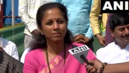 '...मेरे परिवार को न घसीटे', अजित पवार की पत्नी के चुनावी मैदान में उतरने की चर्चा पर सुप्रिया सुले