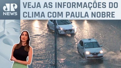 Chuva volumosa atinge Sudeste nesta segunda (19) | Previsão do Tempo