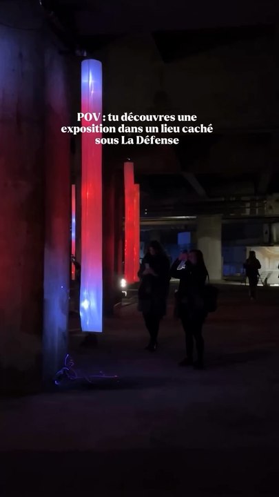 Explorez les sous-sols secrets de La Défense lors d'une expo exclusive ! Des artistes contemporains vous étonneront lors de visites guidées. ✨  @Alis- Culture & Lifestyle