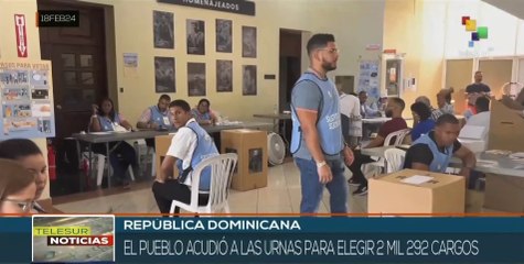 Elecciones municipales transcurrieron con normalidad en República Dominicana