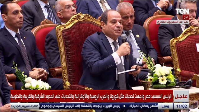 الرئيس السيسي: مخاطر الائتمان تمثل عبء كبير على الدول التي تعاني من مشاكل في التمويل