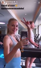 Ege Kökenli spor yaptığı hallerini paylaştı
