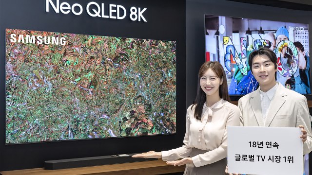 [기업] 삼성전자, 세계 TV 시장에서 18년 연속 1위 기록 / YTN