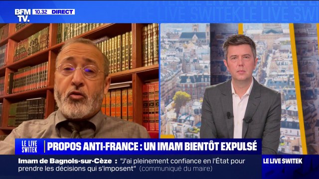 Propos anti-France: Cet imam ne respecte même pas sa propre religion , affirme Tareq Oubrou, grand imam de la mosquée de Bordeaux
