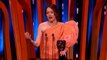 Baftas: Emma Stone says she’s thankful for ‘punching baby’ line in Poor Things