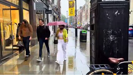 London Rain Walk Compilation Video 3
