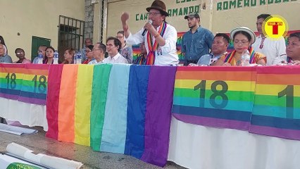 LA ORGANIZACIÓN MOPKIPCE FUE TAMBIÉN RESPALDA LA PRECANDIDATURA DEL DIRIGENTE LEONIDAS IZA