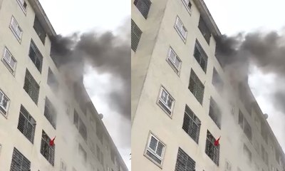 Nghệ An: Cháy chung cư Tecco Hưng Thịnh