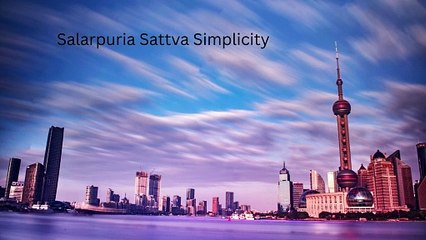 Salarpuria Sattva Simplicity
