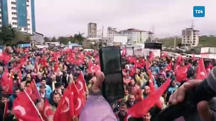 Скачать видео: Hatay’da vatandaşlardan CHP İl Başkanlığı önünde Lütfü Savaş'a destek