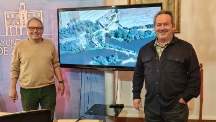 Guarido y Strieder explican el proyecto de rehabilitación de las Aceñas de Gijón