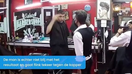 Mécontent de sa coupe, un touriste attaque un coiffeur avec une tondeuse