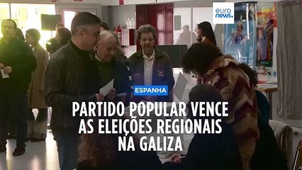 Partido Popular espanhol vence eleições na Galiza com maioria absoluta