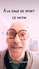 Je me suis éclaté à la salle de sport ce matin