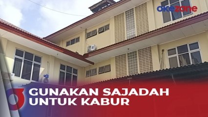 16 Tahanan Kabur dari Polsek Tanah Abang, Kain Sajadah Terjuntai dari Ventilasi