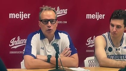 Northwestern coach Chris Collins postgame