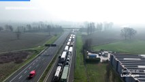 Incidenti a causa della nebbia lungo l'A1, traffico rallentato