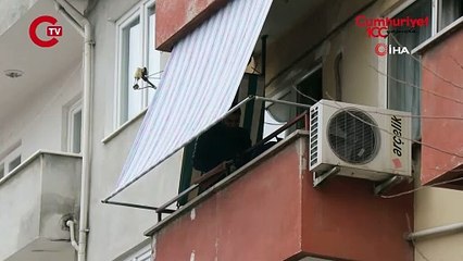 Balkonda silahla vurulmuş halde bulundu!