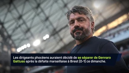 Marseille - Le club se sépare de Gattuso !