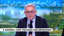Vincent Roy : «Emmanuel Macron s'est chargé d'effondrer les partis traditionnels; c'est-à-dire ceux issus de la révolution : Parti Socialiste et maintenant LR. Et en effondrant les partis issus de la révolution, il fait lui-même monter les extrêmes»