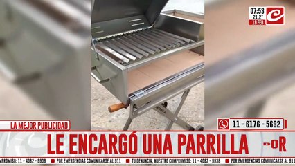 Messi encargó una parilla y le cambió la vida a un emprendedor