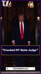 Donald Trump: "Crooked New York State Judge" Ordered Me To Pay $355Mn Fine