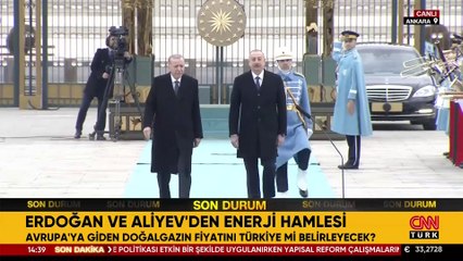 SON DAKİKA: Azerbaycan Cumhurbaşkanı Ankara'da: Erdoğan ve Aliyev'den açıklamalar