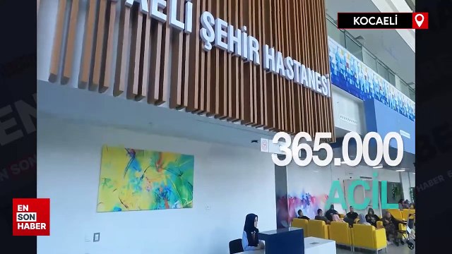 Kocaeli Şehir Hastanesi, 10 ayda 1 milyon 600 bin hastaya hizmet verdi