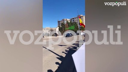 Policías nacionales reciben a Marlaska entre gritos de "dimisión" y "fuera" en Calatayud