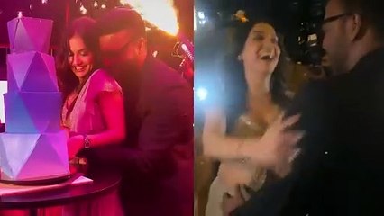 Divya Aggarwal's wedding function started with cocktail night