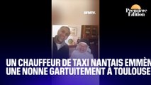 Un chauffeur de taxi nantais emmène une nonne gratuitement à Toulouse pour qu'elle réalise un don de rein