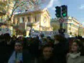 manifestation contre la supression des postes 03/04/08