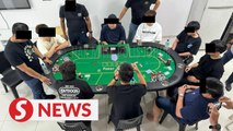 Johor cops nab 181 in gambling crackdown