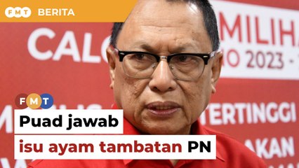 ‘Saya kritik kerana formula Rafizi’, Puad jawab dakwaan ayam tambatan PN