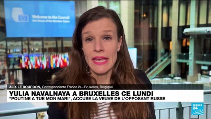 Mort de Navalny : Ioulia Navalnaïa dit qu'elle poursuivra "l'œuvre" de son mari