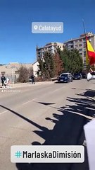 Entre abucheos han recibido varios agentes de la Policía Nacional a Marlaska