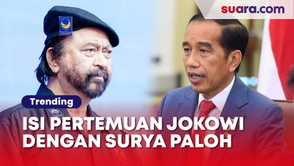 Bongkar Isi Pertemuan dengan Surya Paloh di Istana, Jokowi Kasih Kode Begini