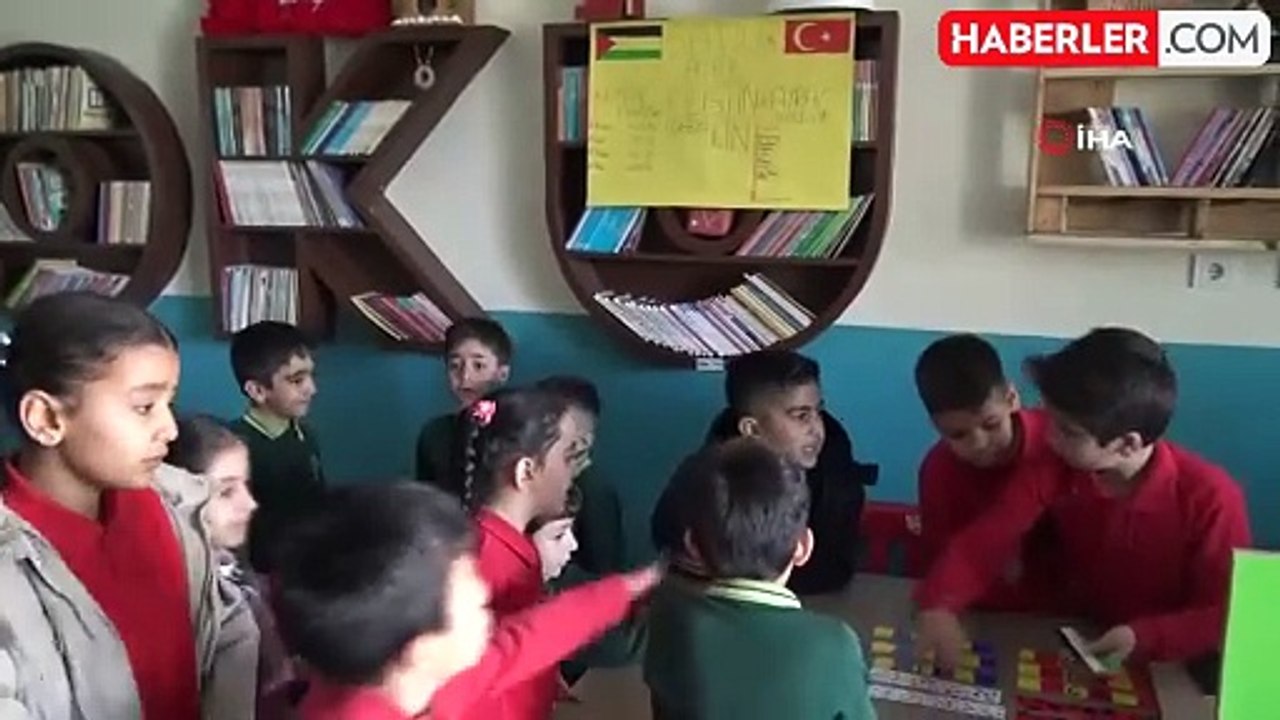 Batmanlı çocuklar, Filistinli akranları için kolları sıvadı