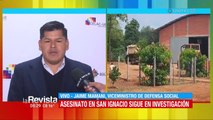 Mamani se refirió a los asesinatos en San Ignacio