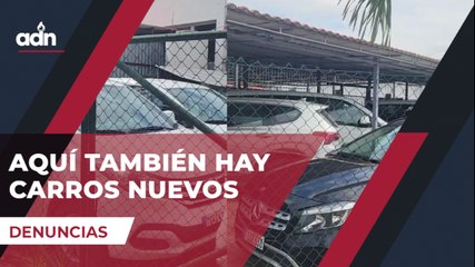 Aquí también hay carros nuevos