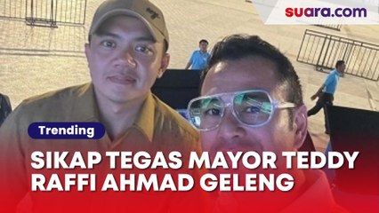 Duh! Gesture Tegas Mayor Teddy kepada Raffi Ahmad Bikin Geleng-geleng: Galak Amat Pak