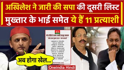 Akhilesh Yadav ने UP की 11 सीटों पर उतारे Lok Sabha उम्मीदवार, Congress की बढ़ी टेंशन|वनइंडिया हिंदी
