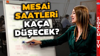 Haftalık Çalışma Saati Düşüyor Kulisi! SGK Uzmanı Yeni Mesai Saatlerini Hesapladı