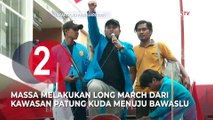 [TOP 3 NEWS] Jokowi usai Bertemu Surya Paloh | Demo di Bawaslu | KPU soal KPPS Meninggal