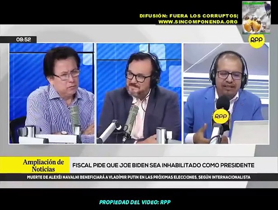 FISCAL DE EE. UU. PIDE QUE BIDEN SE VAYA POR INCAPACIDAD MENTAL
