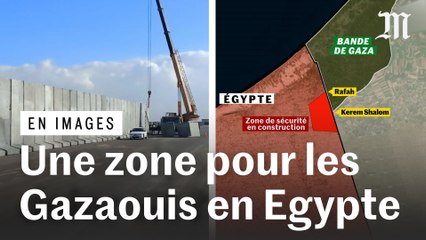 L’Egypte construit une zone de sécurité fermée pour accueillir des Gazaouis dans le Sinaï