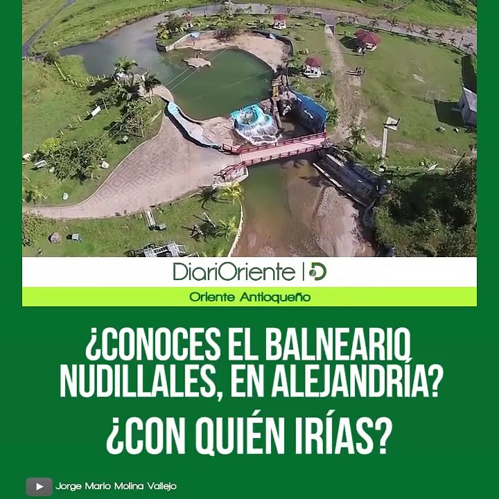 ¿Ya conoces el Balneario Nudillales en Alejandría? #OrienteAntioqueño